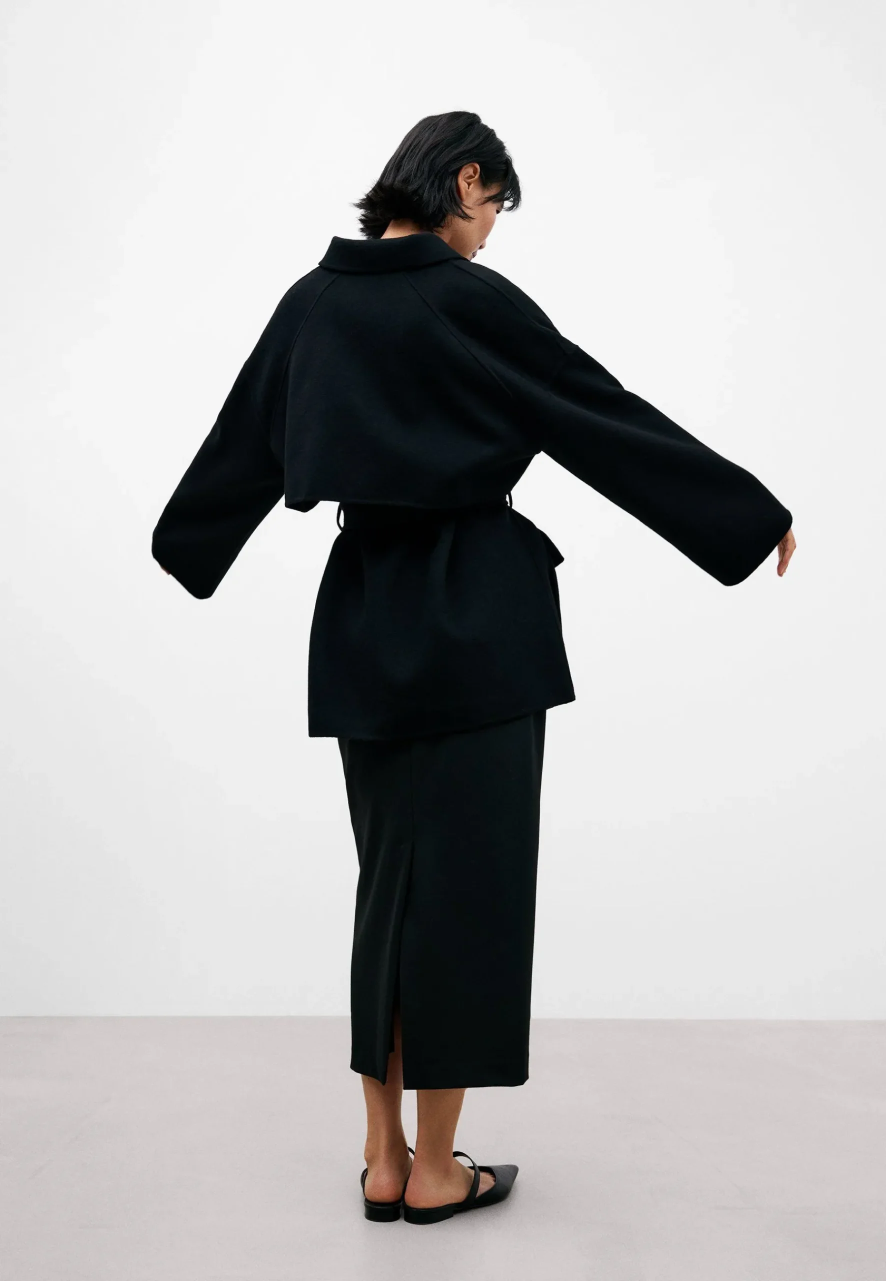 Manteau Court|ADOLFO DOMINGUEZ Discount
