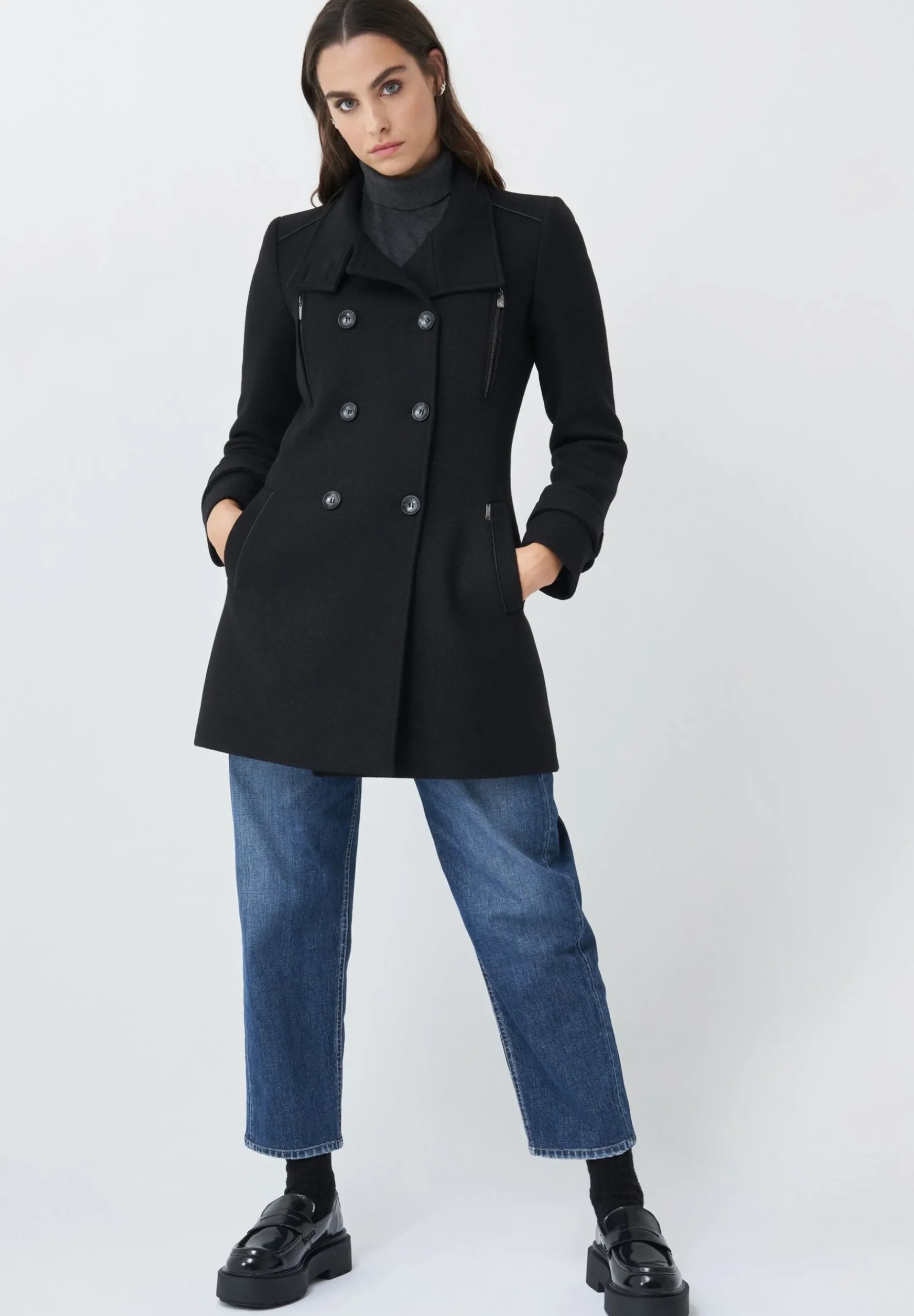 Manteau Court|Salsa Jeans Best Sale