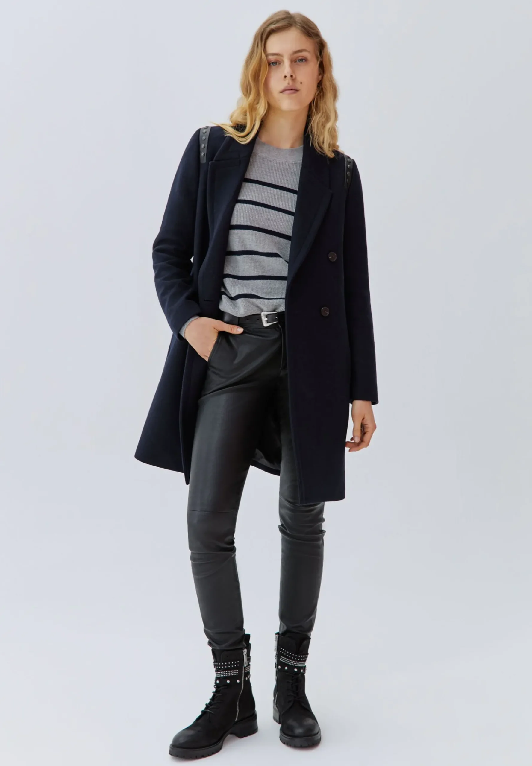Manteau Ta Straight - Manteau Classique|IKKS Outlet