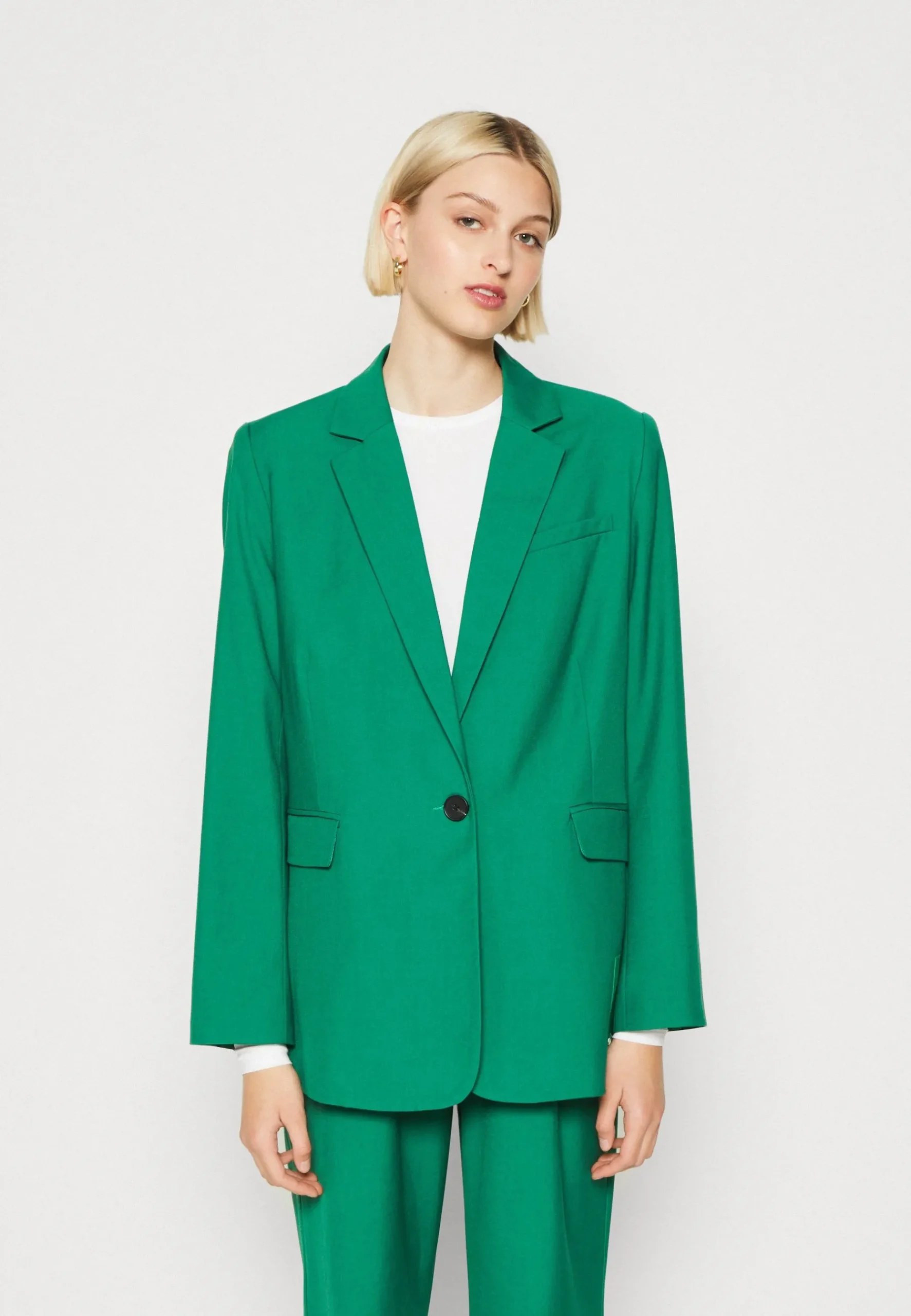 Mimmi Uni Single Breasted Boyfriend Blazer - Manteau Court|Colourful Rebel Sale