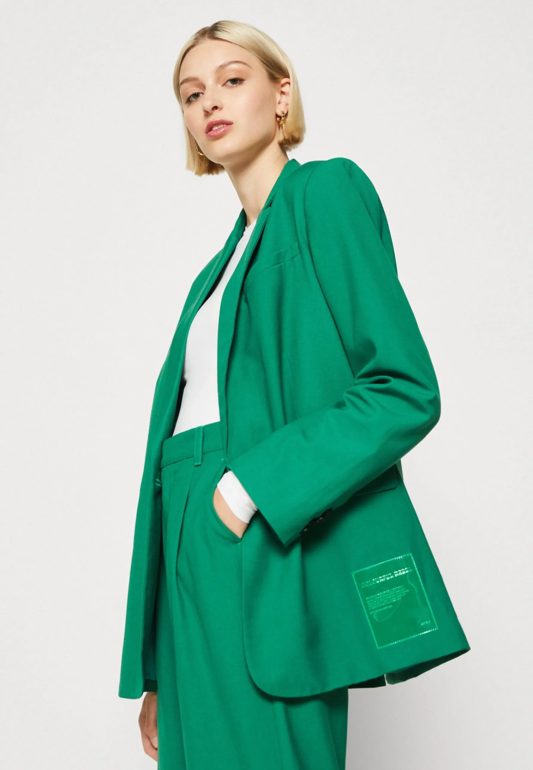 Mimmi Uni Single Breasted Boyfriend Blazer - Manteau Court|Colourful Rebel Sale