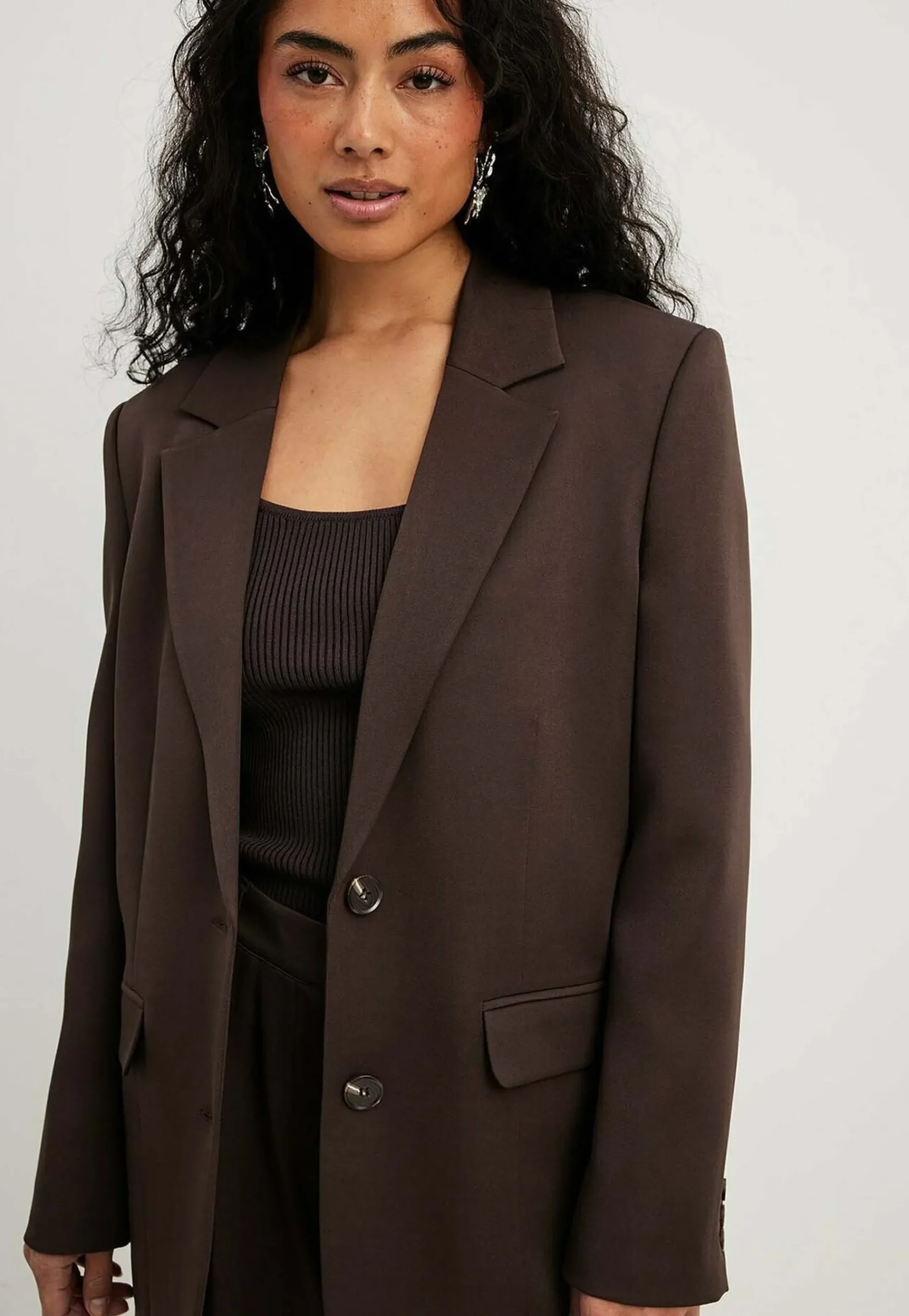 Mit Nahtdetail - Manteau Court|NA-KD Clearance