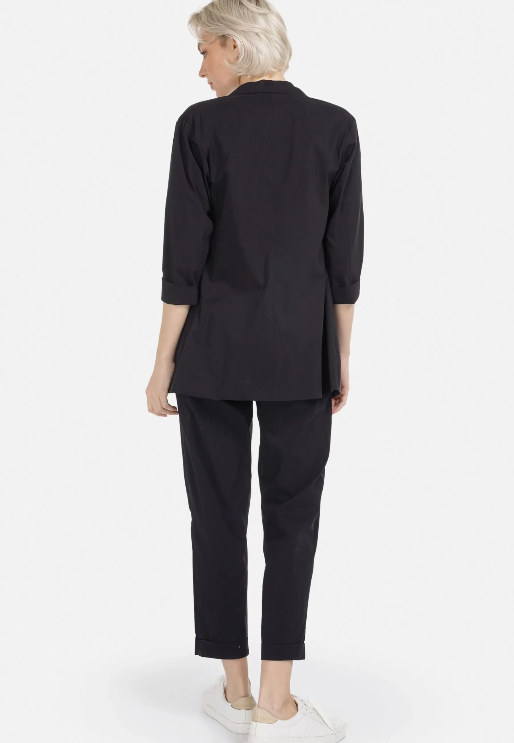 Mit Reverskragen - Manteau Court|HELMIDGE New