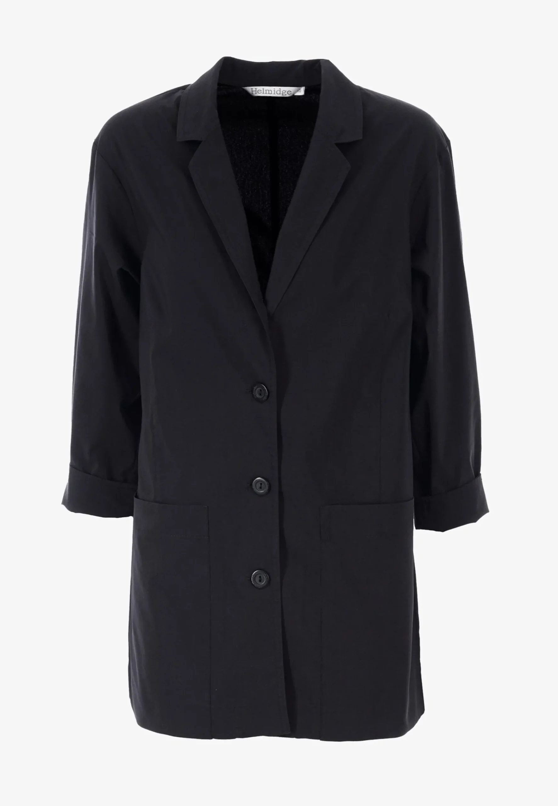 Mit Reverskragen - Manteau Court|HELMIDGE New