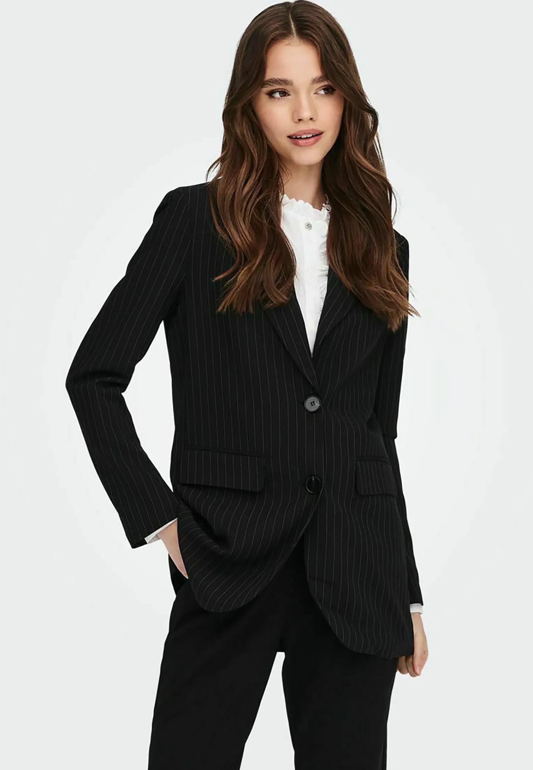 Nadelstreifen - Manteau Court|ONLY Fashion