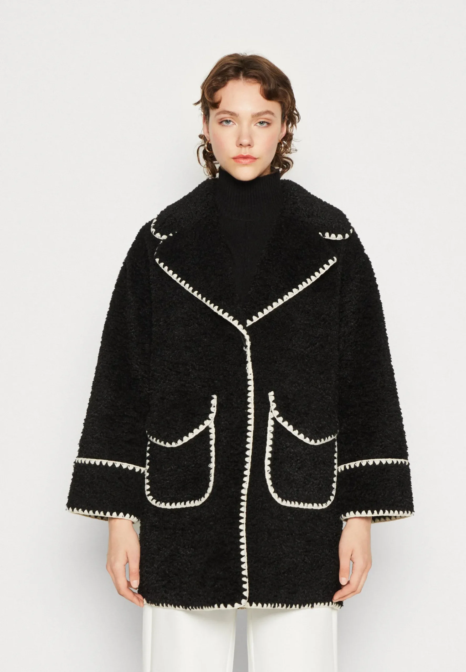 Objshiren Coat - Manteau Court|Object Clearance