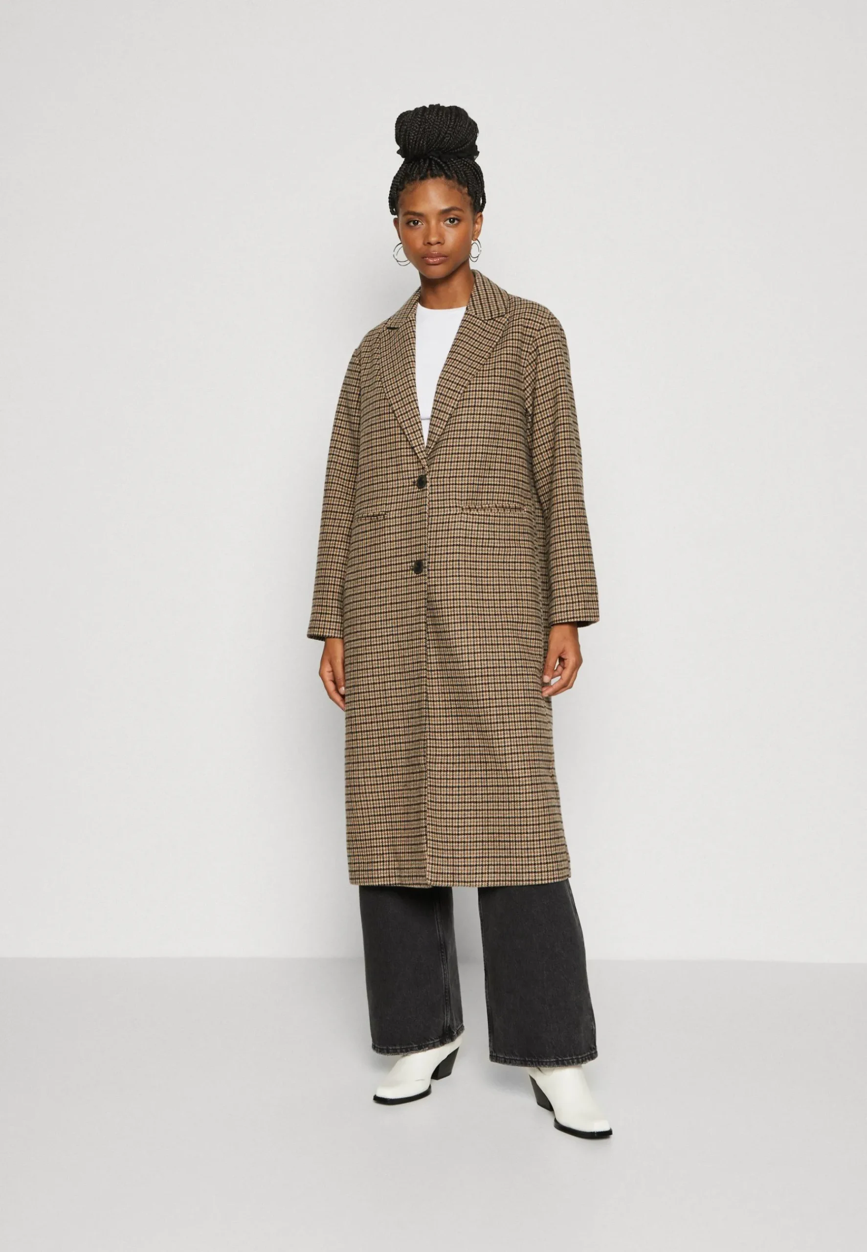 Onlalbertha Check Coat - Manteau Classique|ONLY Shop