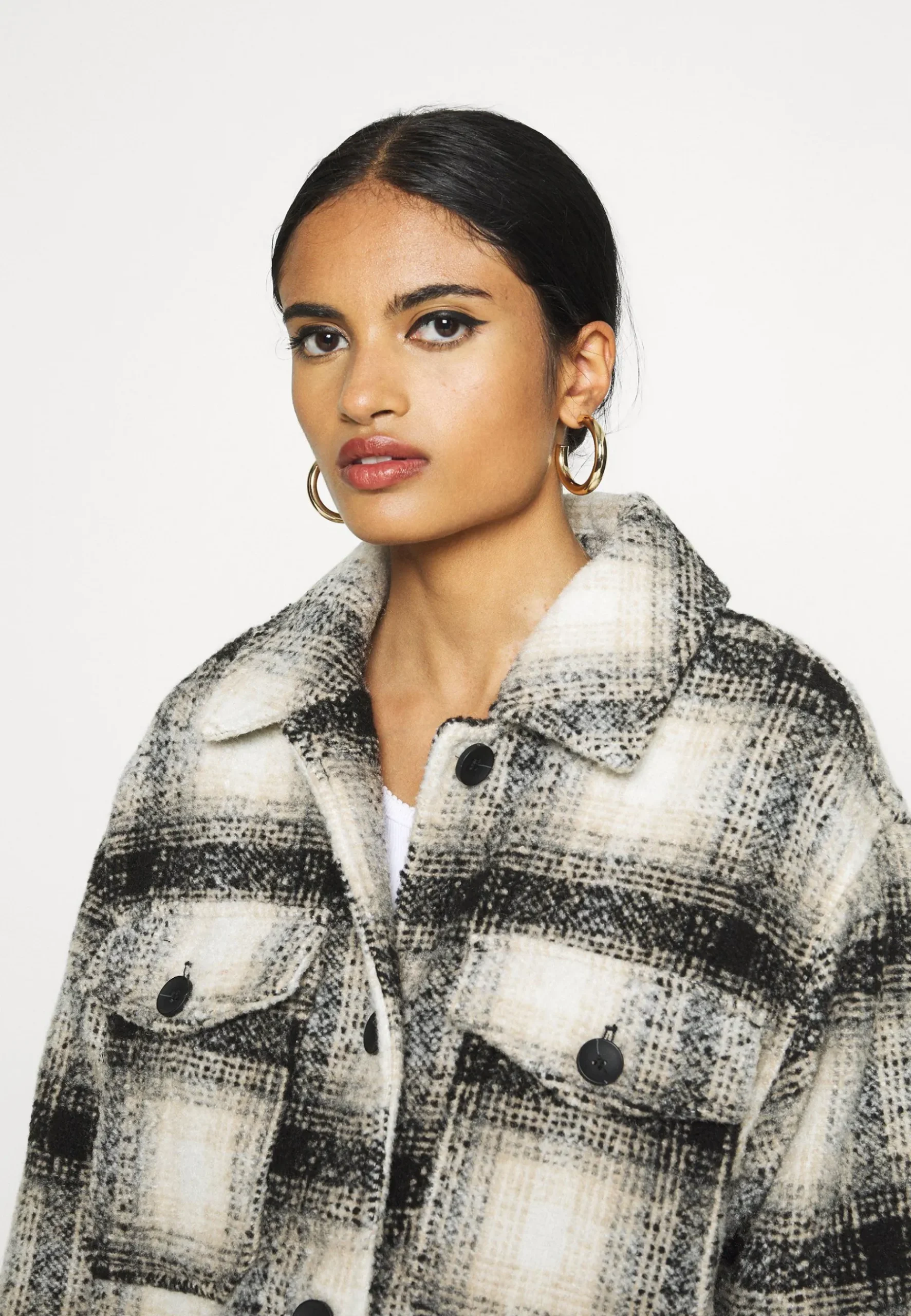 Onlallison Check - Manteau Court|ONLY Flash Sale