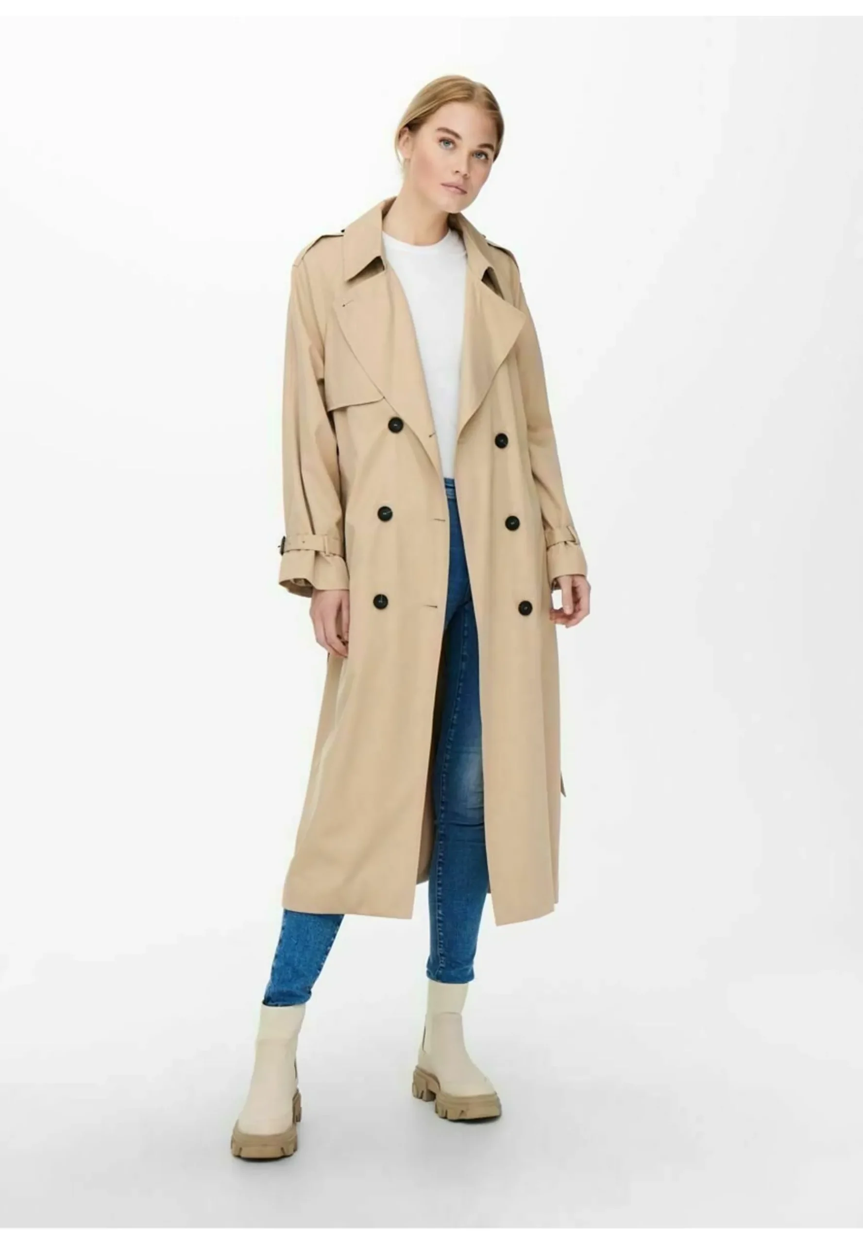 Onlchloe Double Otw Noos - Trench|ONLY Flash Sale