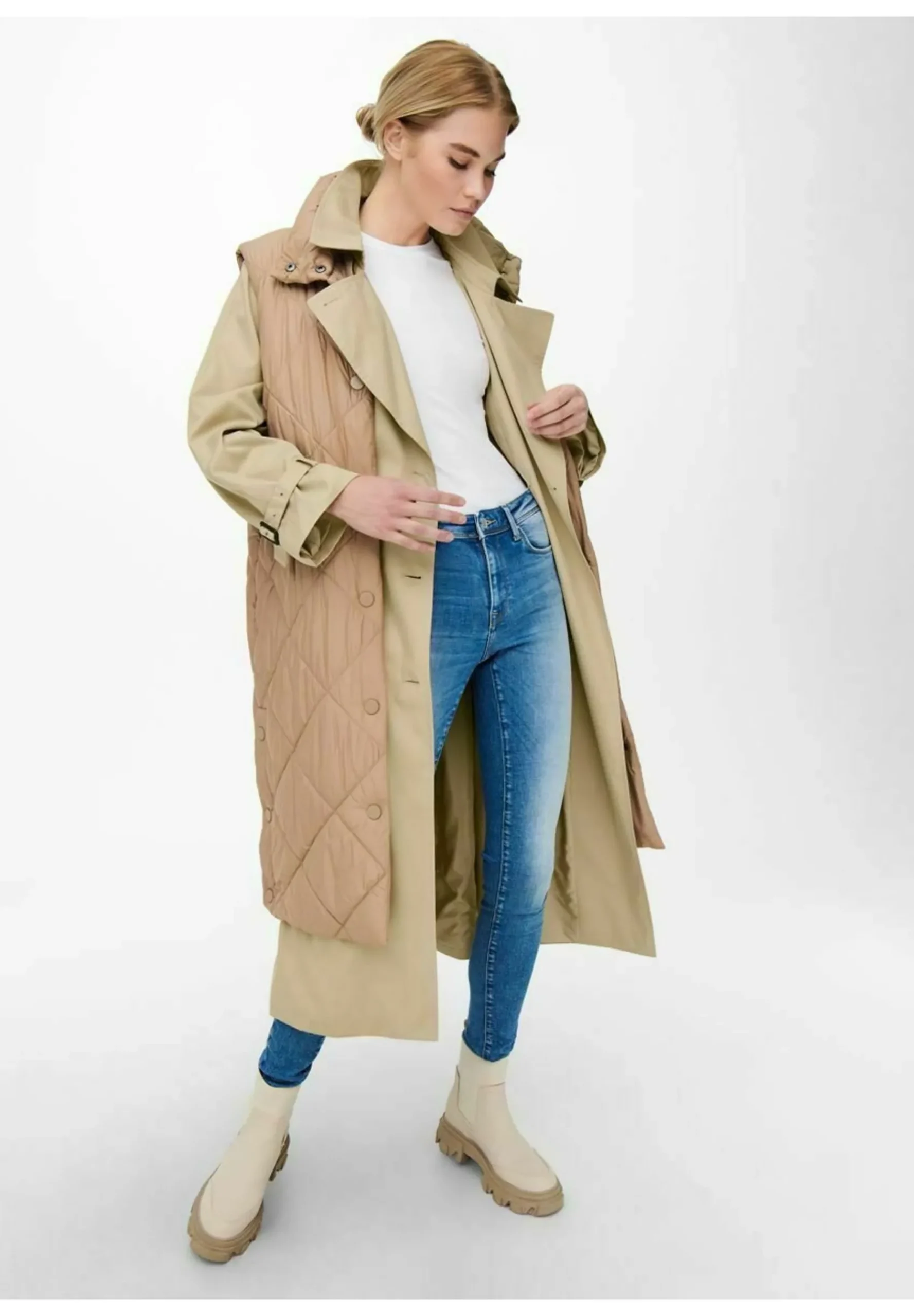 Onlchloe Double Otw Noos - Trench|ONLY Flash Sale