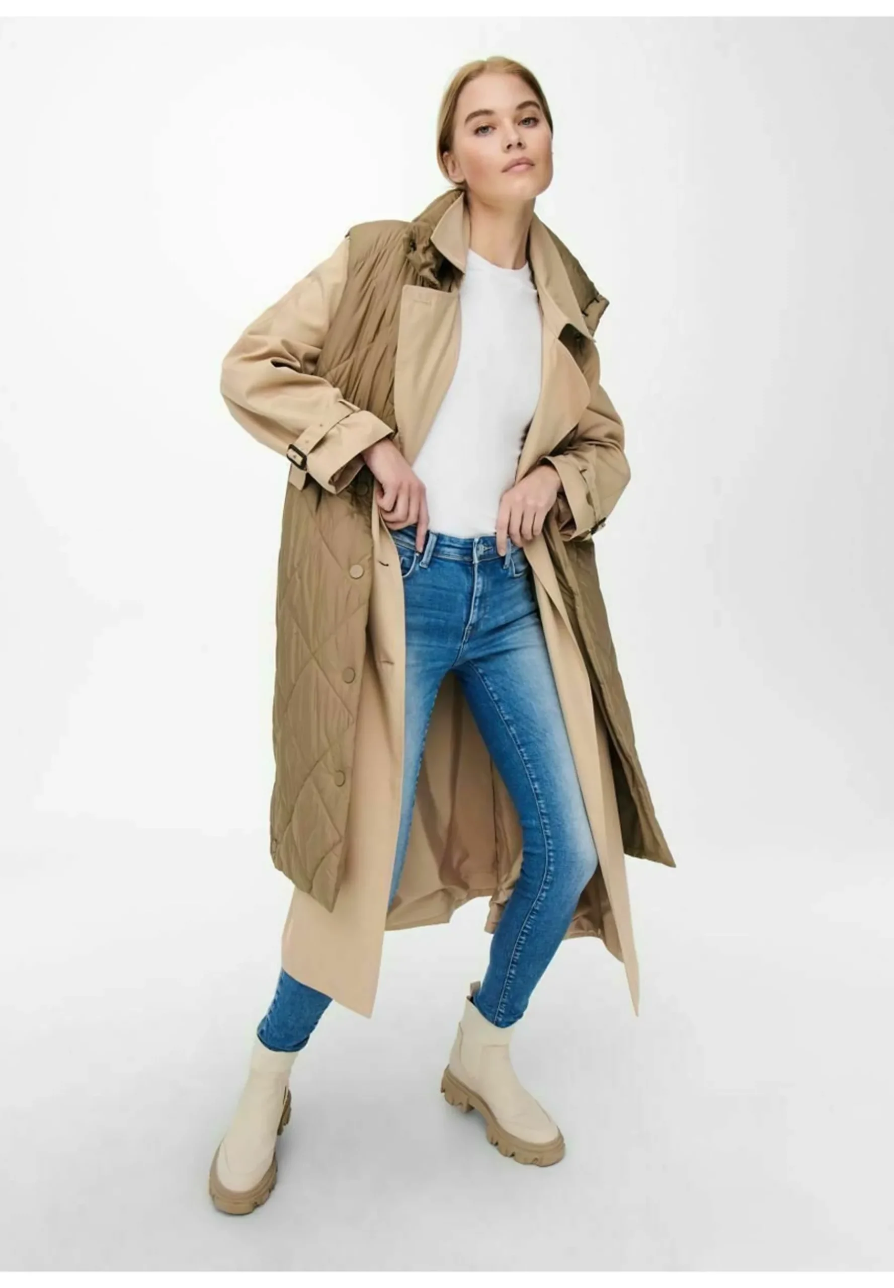 Onlchloe Double Otw Noos - Trench|ONLY Flash Sale