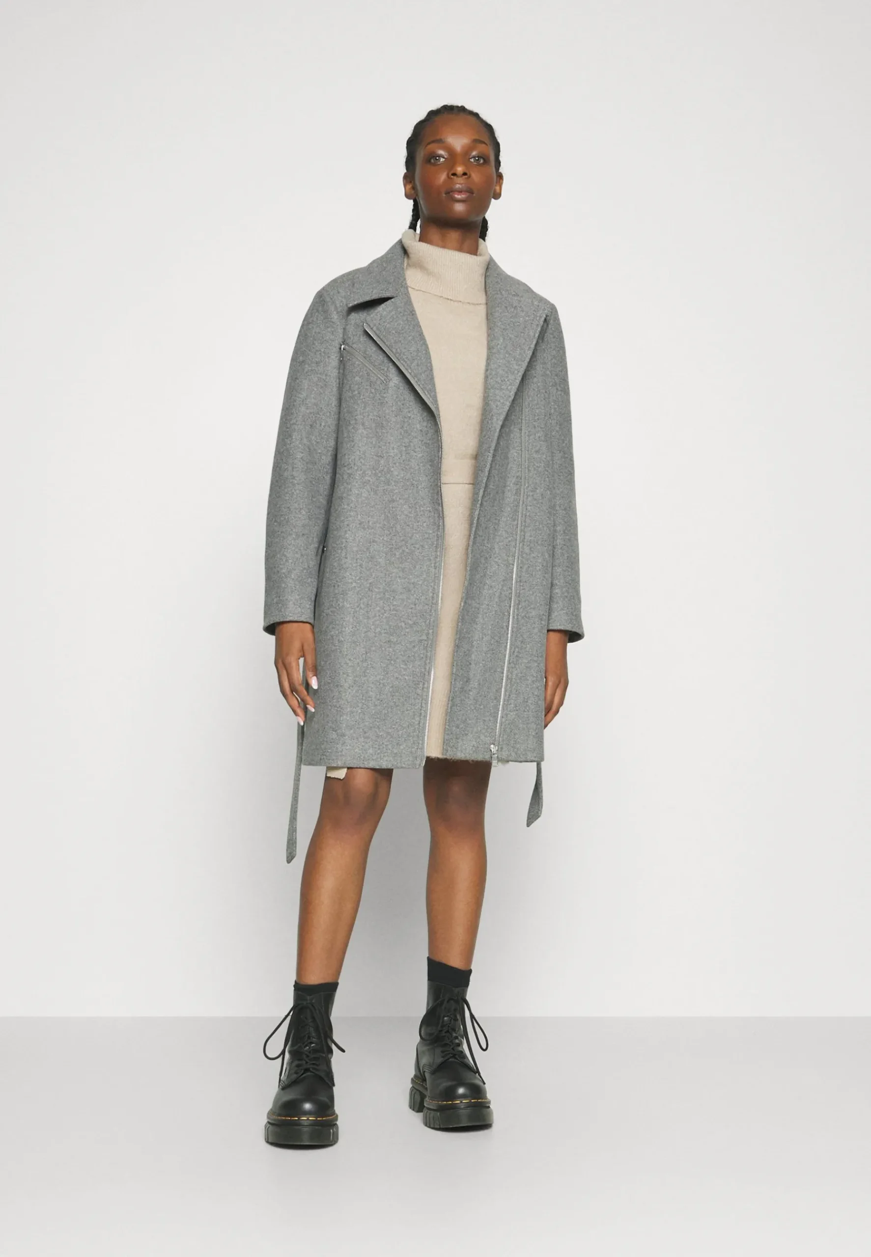 Onlemily Zip Biker Coat - Manteau Classique|ONLY Petite Shop