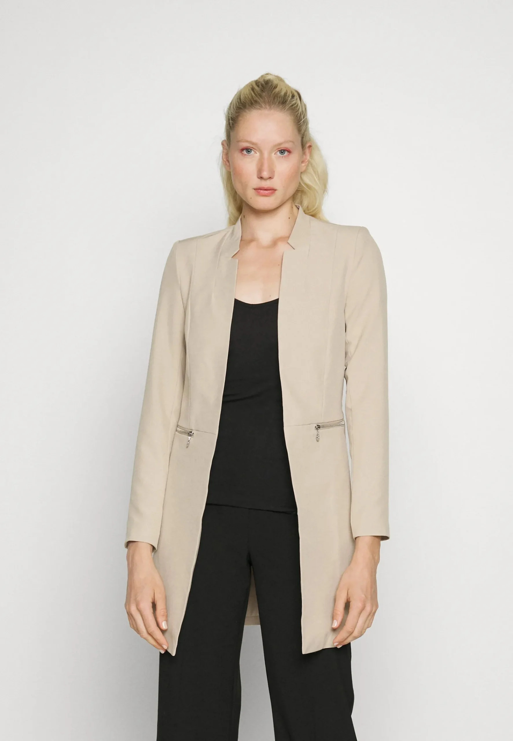 Onlmaddy Koma Long Zip Blazer - Manteau Court|ONLY Tall Cheap