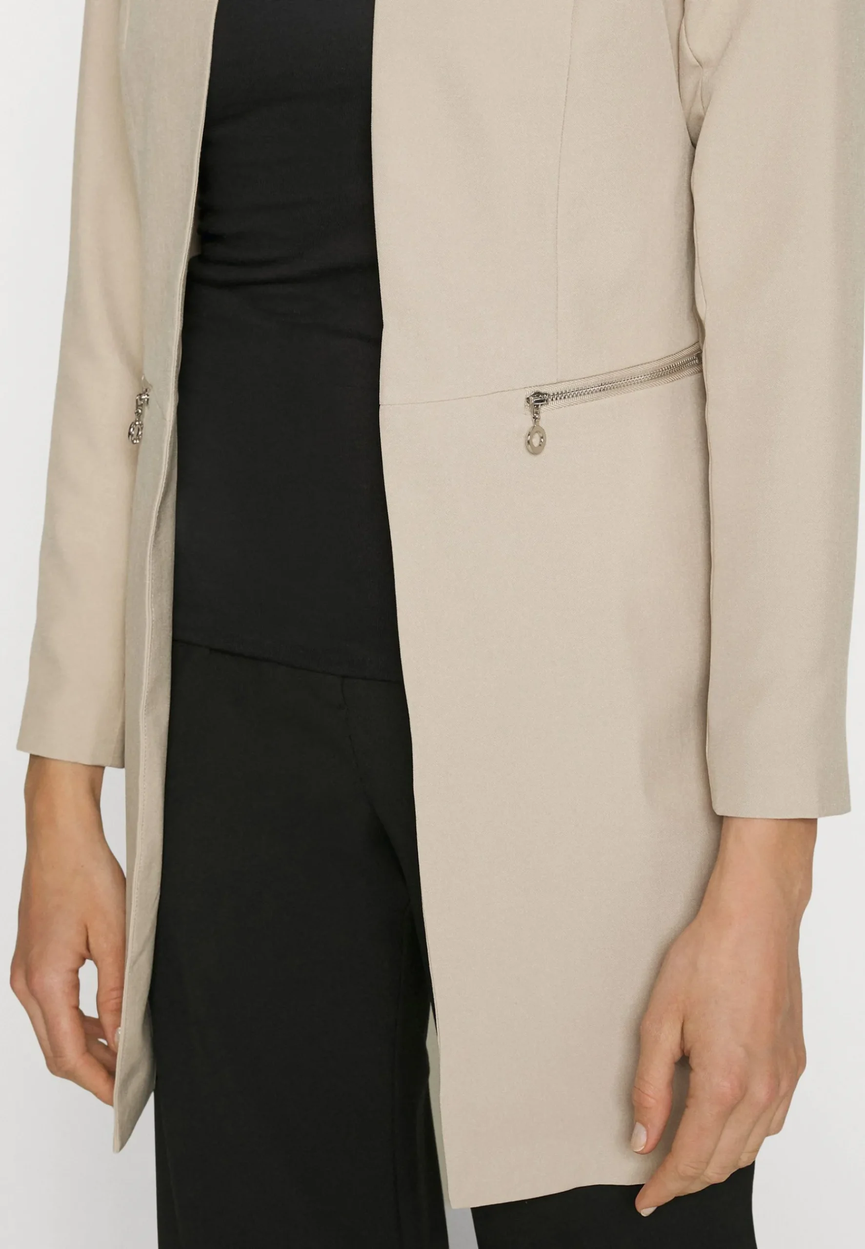 Onlmaddy Koma Long Zip Blazer - Manteau Court|ONLY Tall Cheap