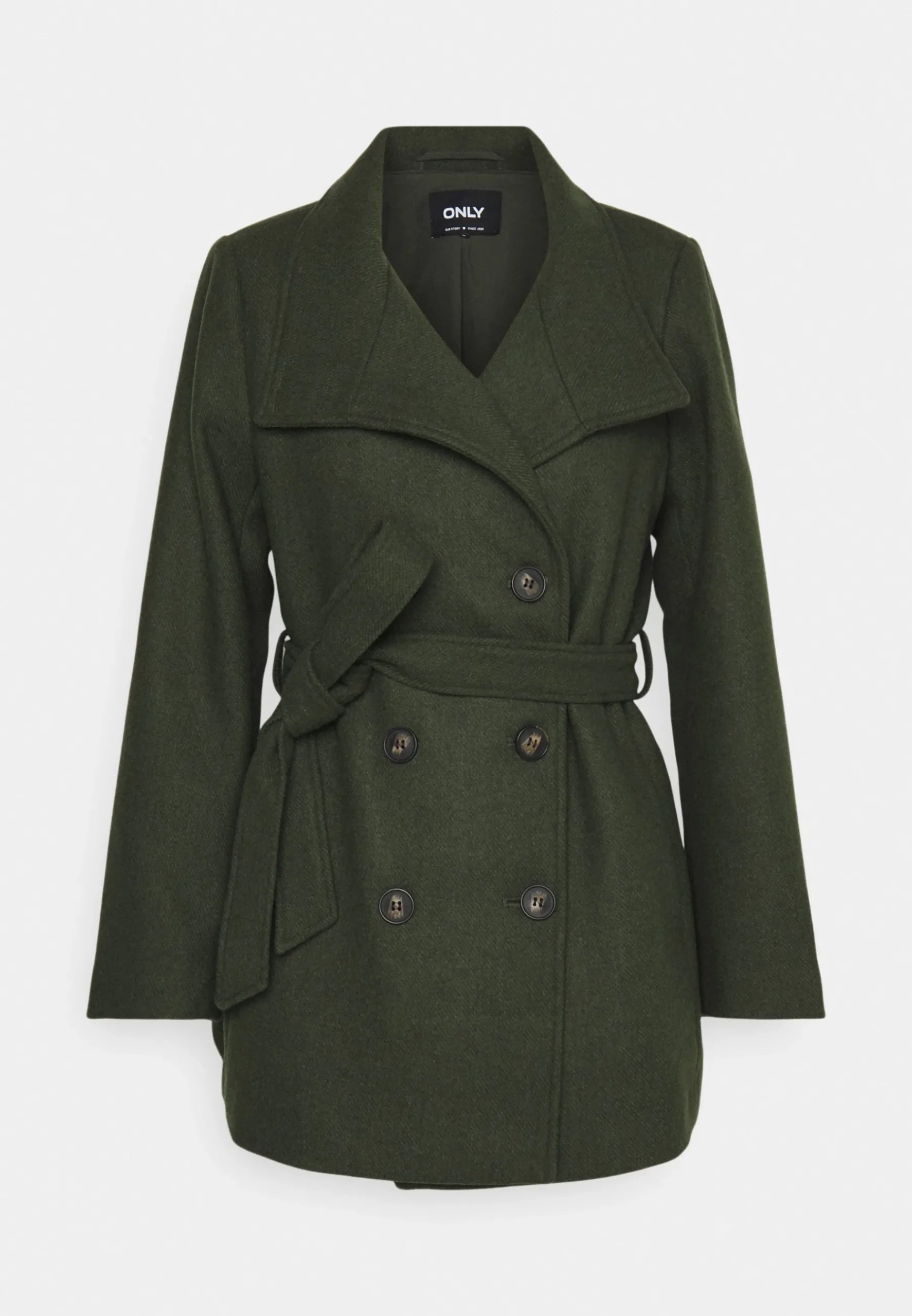Onlmedina Short Belted Coat - Manteau Court|ONLY Petite Discount