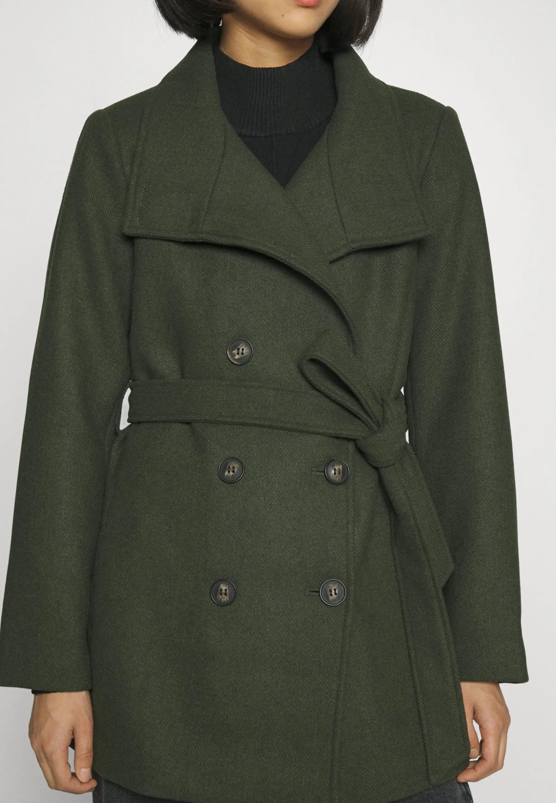 Onlmedina Short Belted Coat - Manteau Court|ONLY Petite Discount
