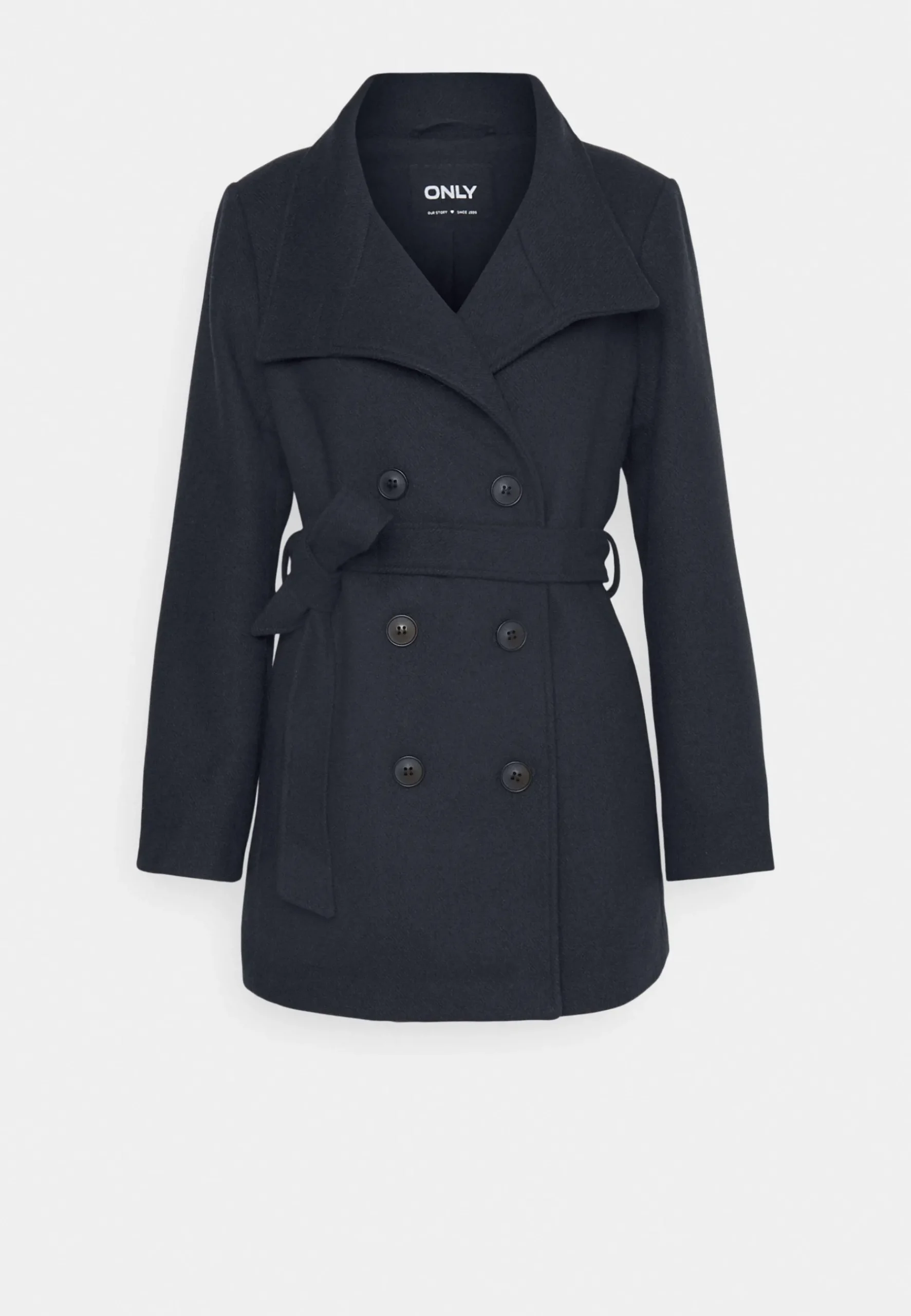 Onlmedina Short Belted Coat - Manteau Court|ONLY Petite Fashion