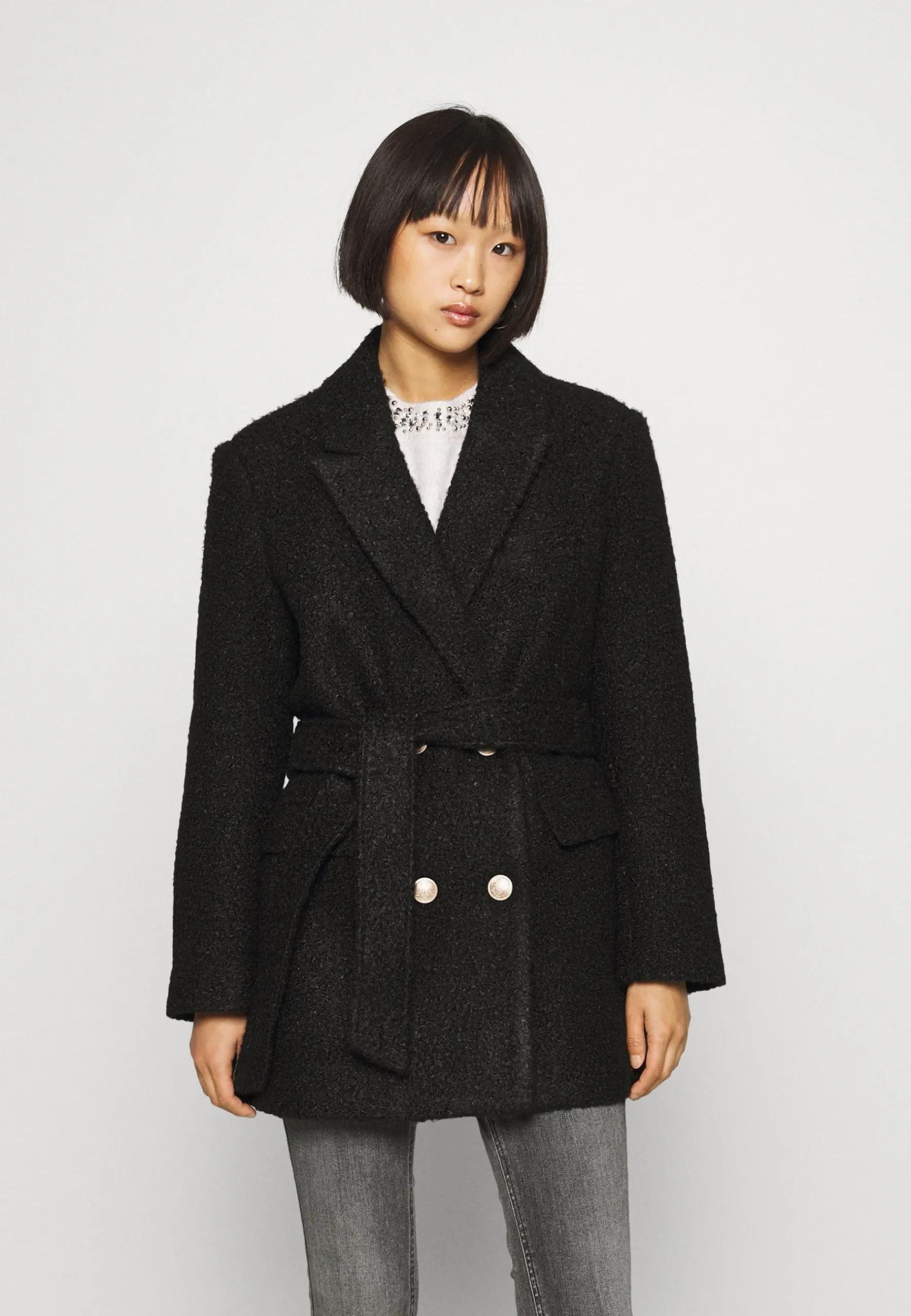 Onlpiper Dallas Belted - Manteau Court|ONLY Petite Online