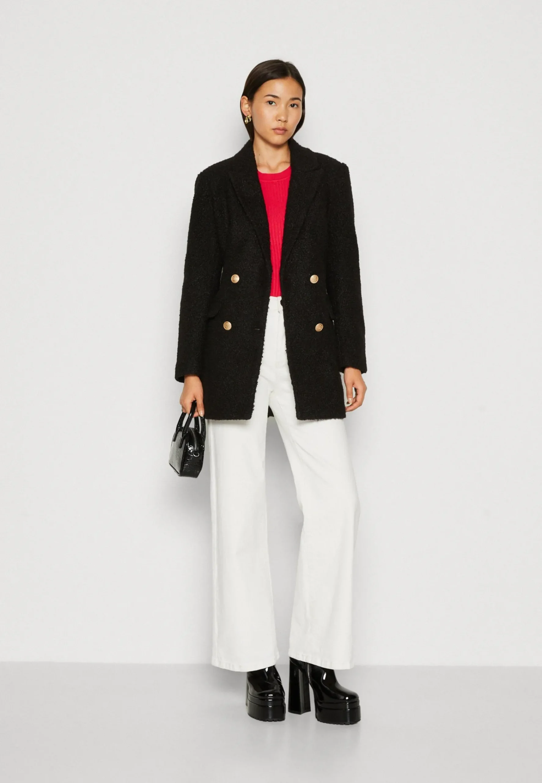 Onlpiper Dallas Belted - Manteau Court|ONLY New