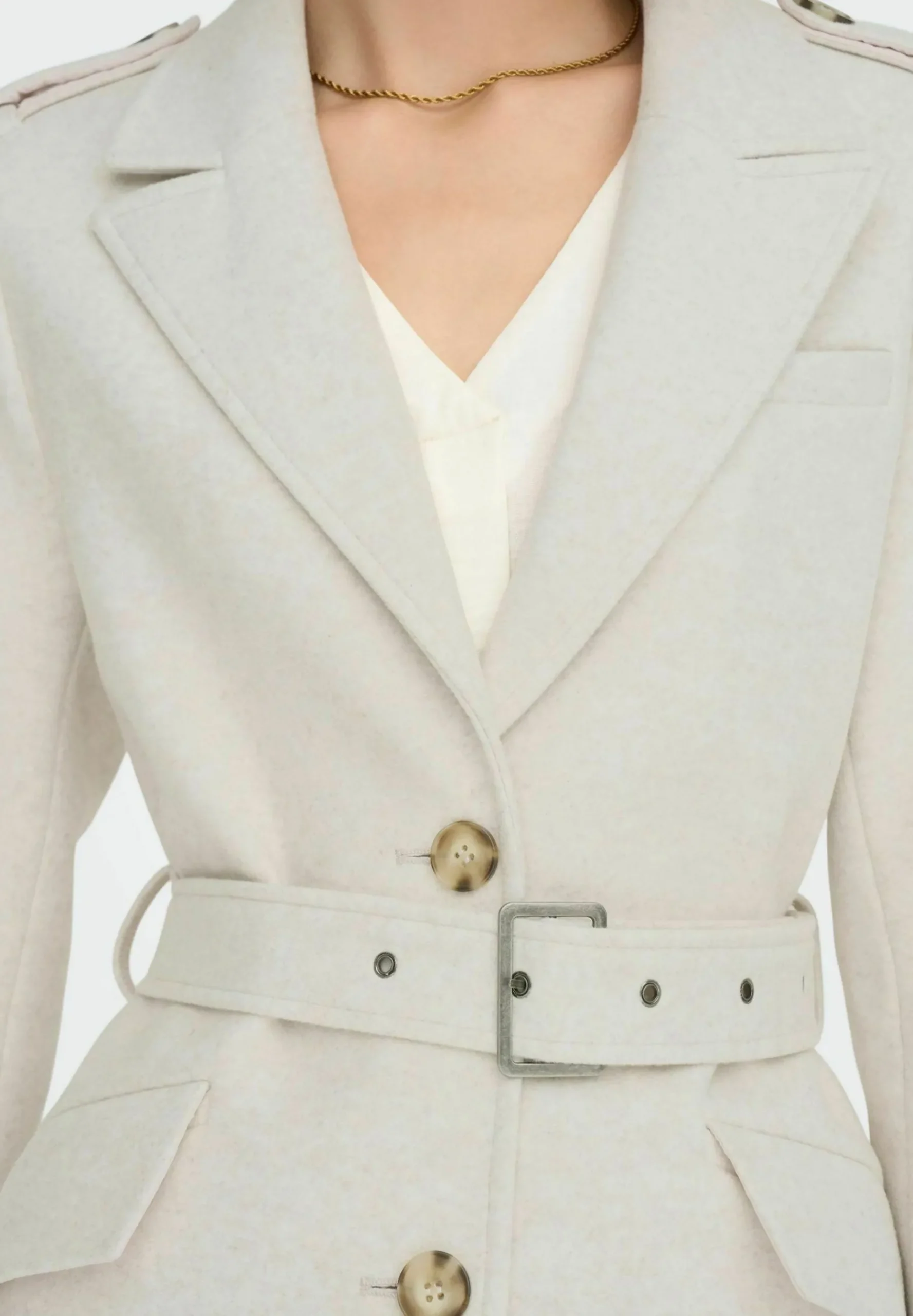 Onlsif Filippa Life Belted Cc Otw - Trench|ONLY Cheap