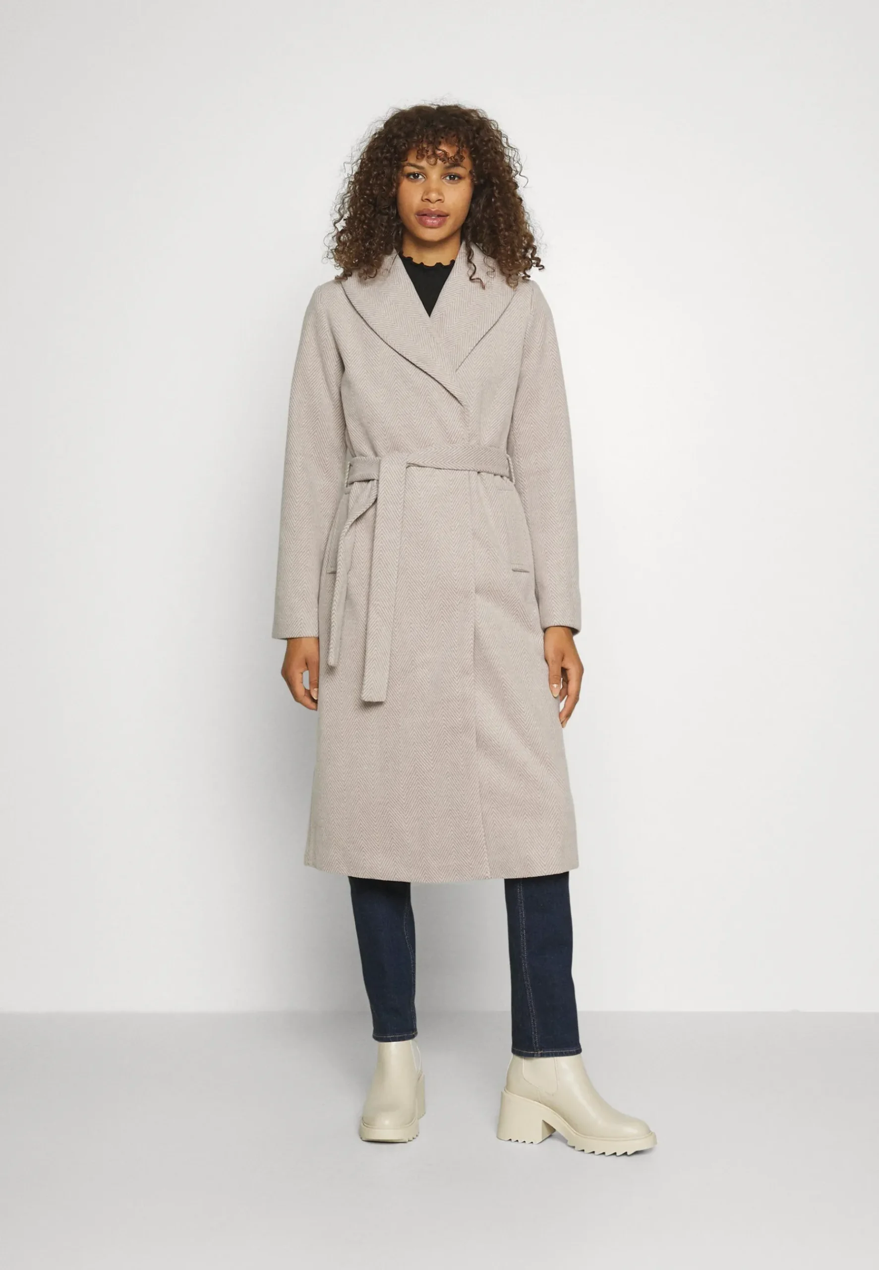 Onlsille Long Wrap Coat - Manteau Classique|ONLY Tall Flash Sale