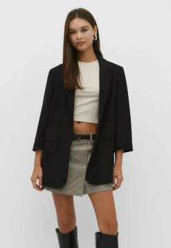 Open - Manteau Court|Stradivarius Online