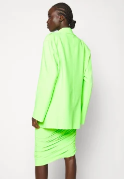 Oversized Double Breasted Jacket - Manteau Court|Norma Kamali Sale