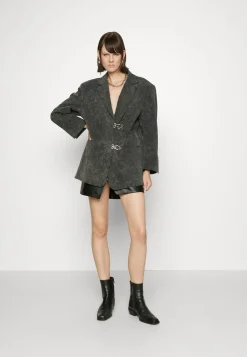 Oversized Tailored Jacket - Manteau Court|Elleme Shop