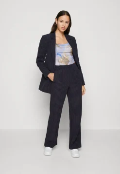 Pcbossy Loose Striped Blazer - Manteau Court|Pieces Clearance