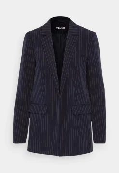 Pcbossy Loose Striped Blazer - Manteau Court|Pieces Clearance