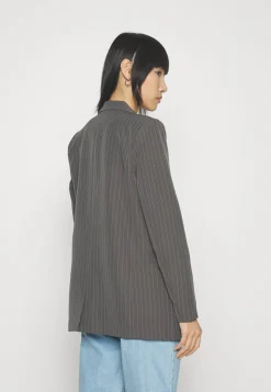 Pcbossy Loose Striped Blazer - Manteau Court|Pieces Flash Sale
