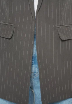 Pcbossy Loose Striped Blazer - Manteau Court|Pieces Flash Sale