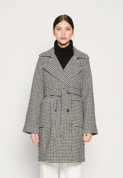 Pcjoannes Checked Coat Belt - Manteau Classique|Pieces Shop