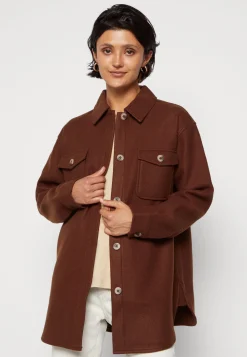 Pcjudy Shacket - Manteau Court|Pieces Clearance