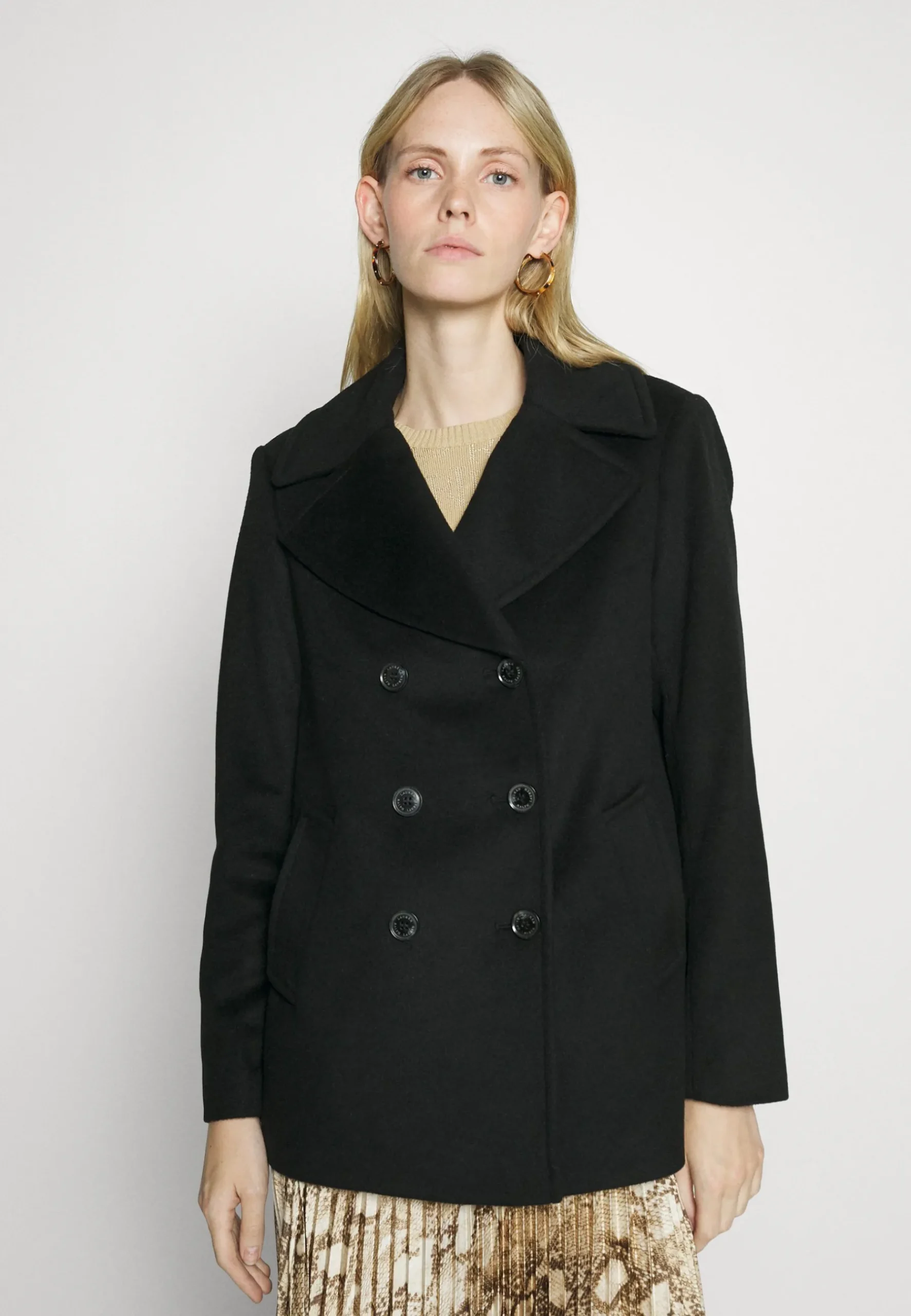 Pea Lined Coat - Manteau Court|Lauren Ralph Lauren Cheap