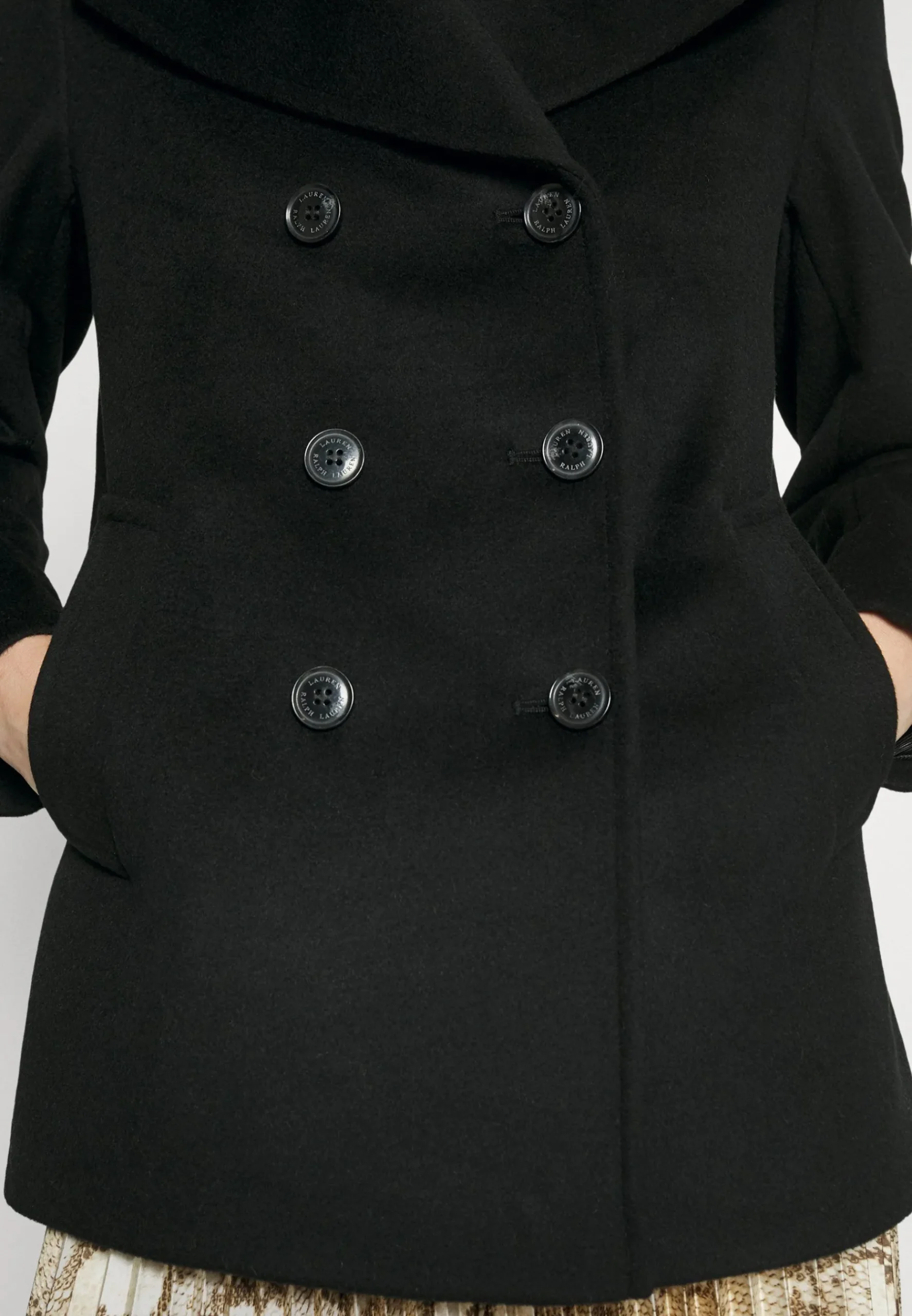 Pea Lined Coat - Manteau Court|Lauren Ralph Lauren Cheap