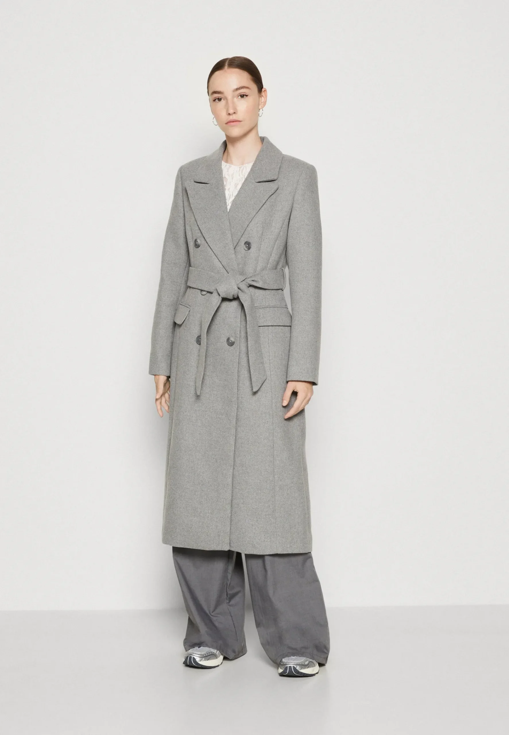 Petra Collar Wrap Coat - Manteau Classique|Forever New Cheap