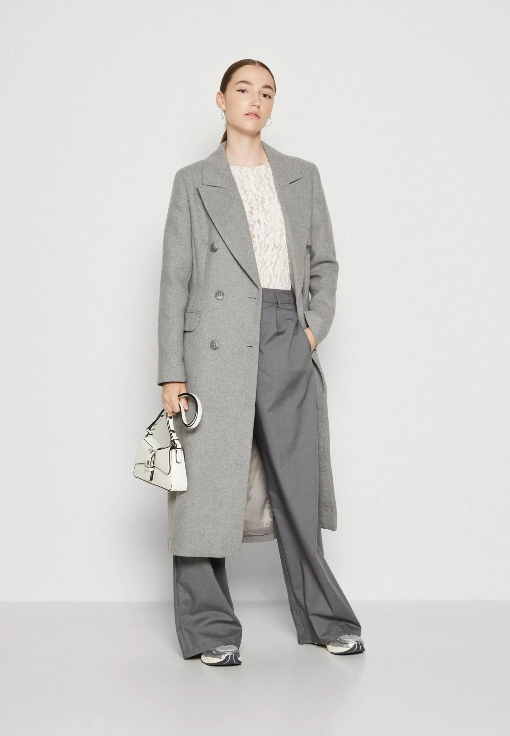 Petra Collar Wrap Coat - Manteau Classique|Forever New Cheap