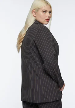 Pinstripe - Manteau Court|Fiorella Rubino Sale