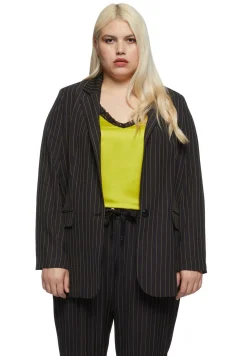 Pinstripe - Manteau Court|Fiorella Rubino Sale