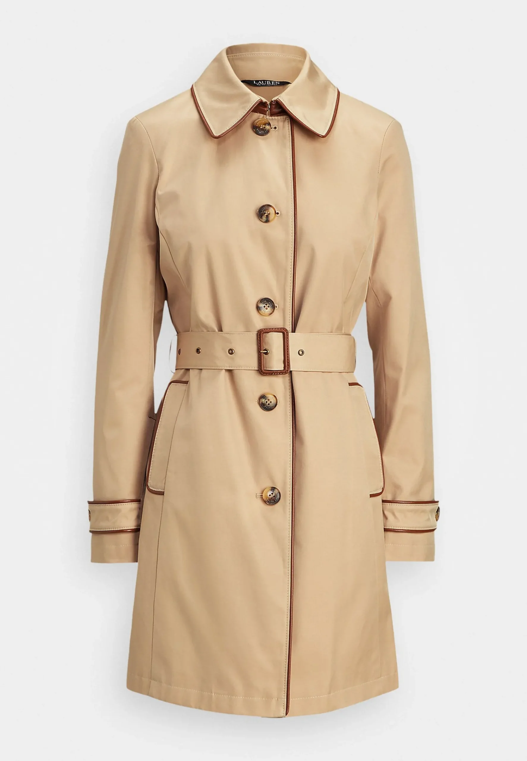 Piping Lined Coat - Trench|Lauren Ralph Lauren Store