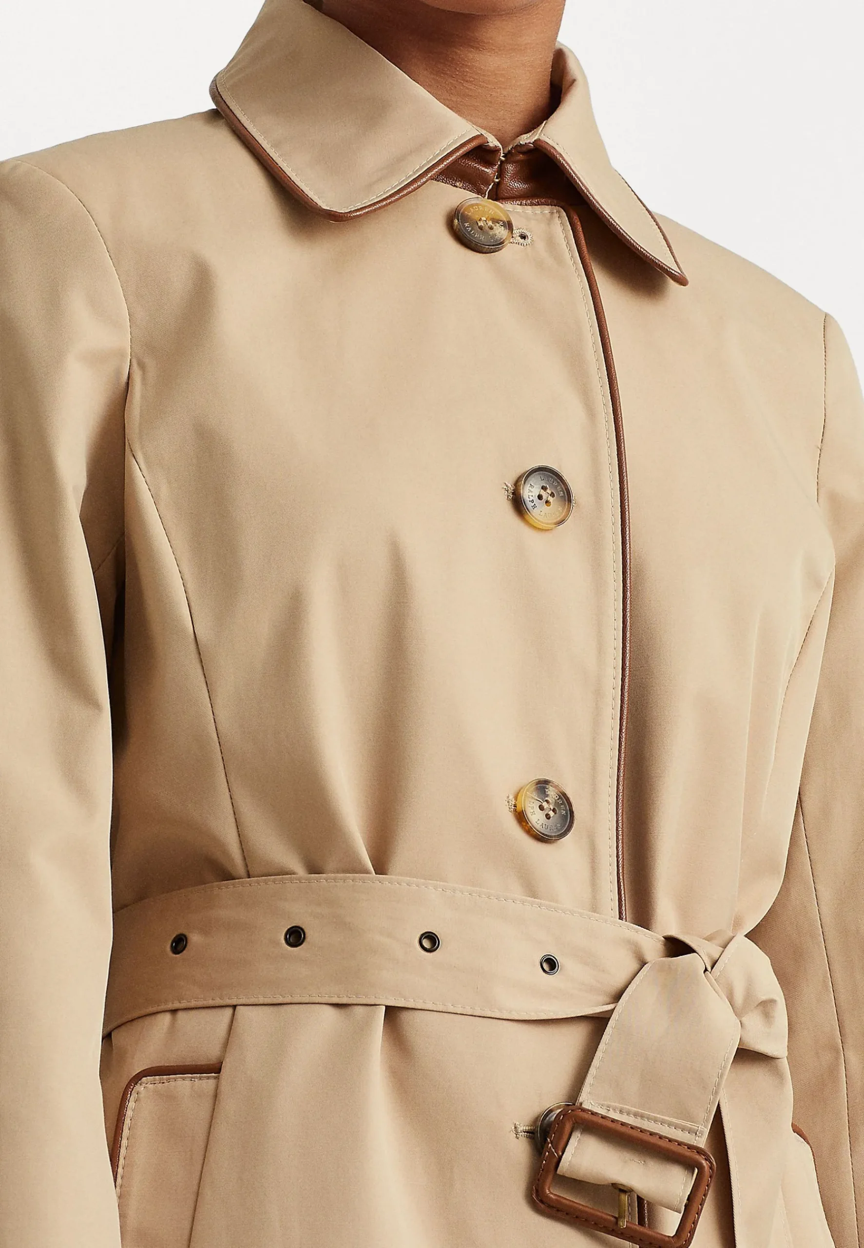 Piping Lined Coat - Trench|Lauren Ralph Lauren Store