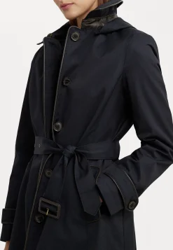 Piping Lined Coat - Trench|Lauren Ralph Lauren Flash Sale