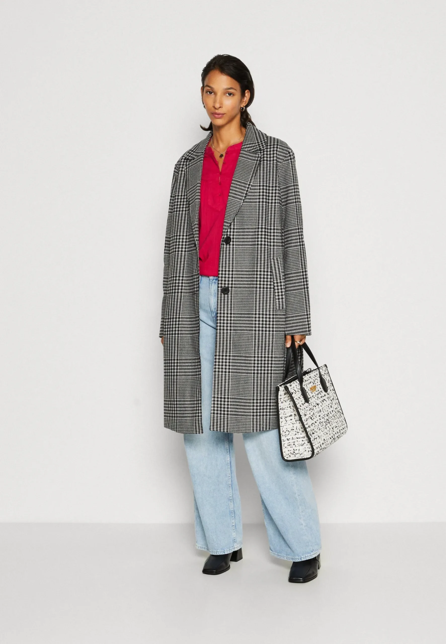Plaid Coat - Manteau Classique|GAP Cheap