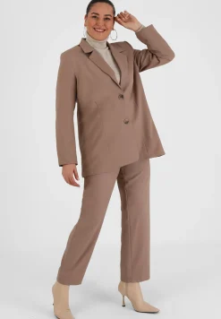 Plus Size - Alia - Pantalon Classique|Modanisa Outlet