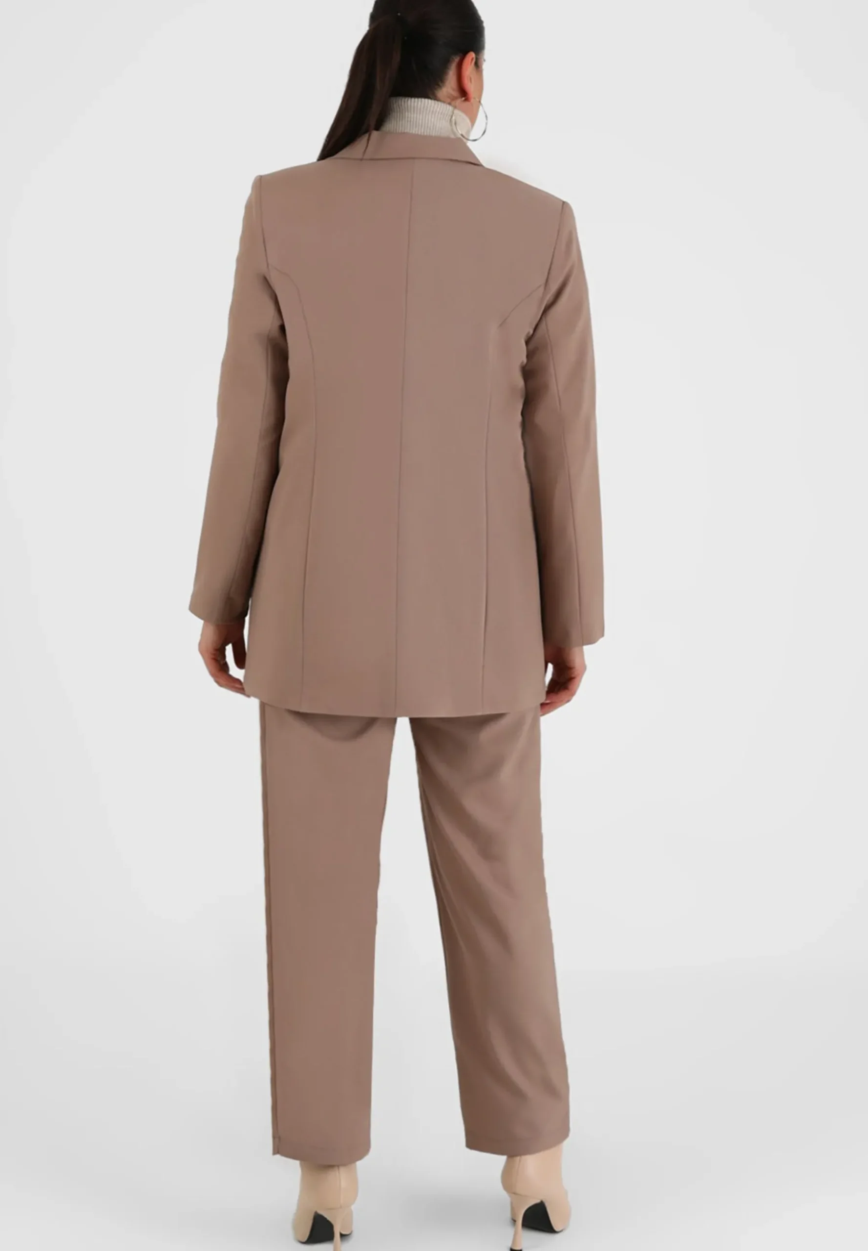 Plus Size - Alia - Pantalon Classique|Modanisa Outlet