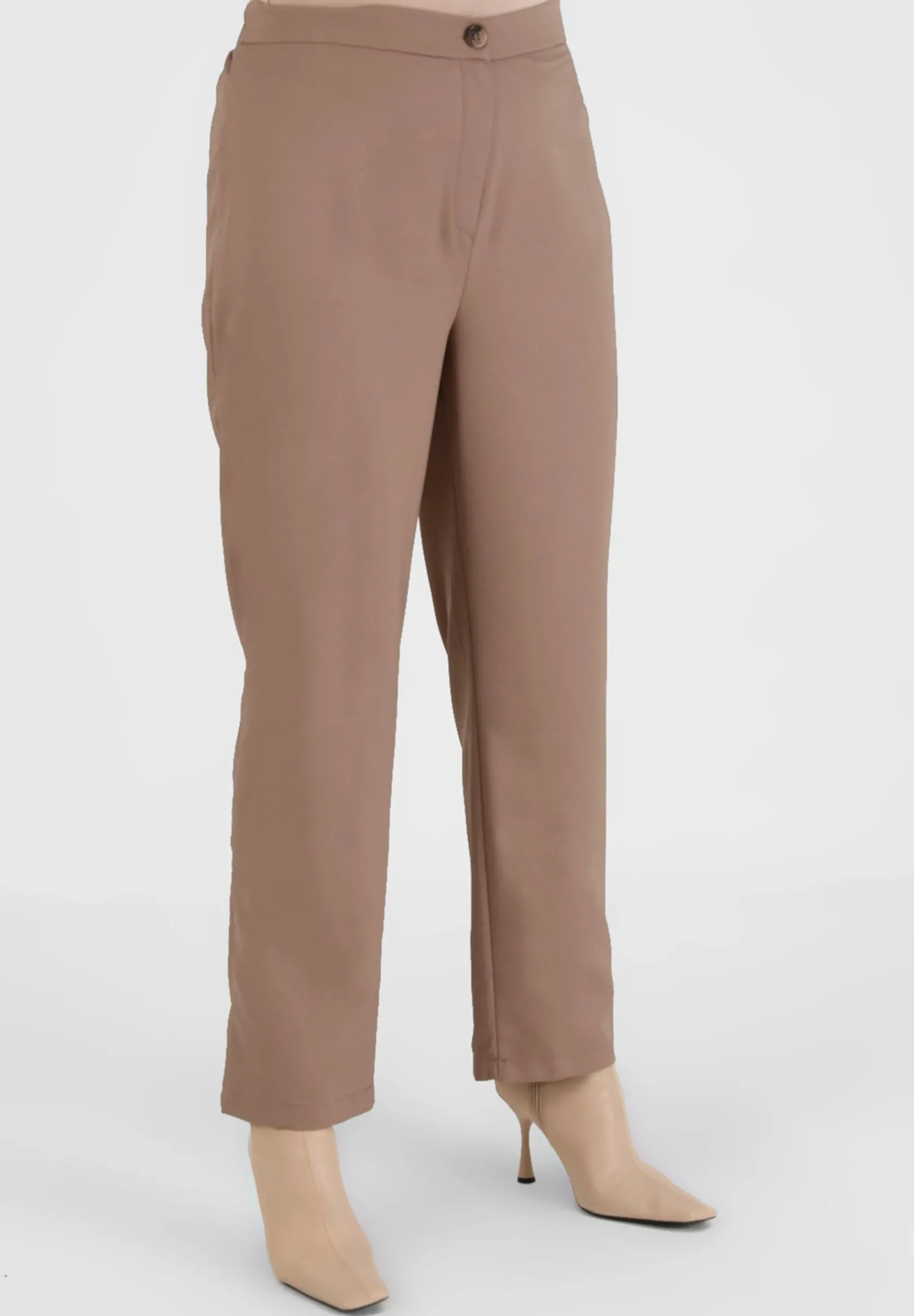 Plus Size - Alia - Pantalon Classique|Modanisa Outlet