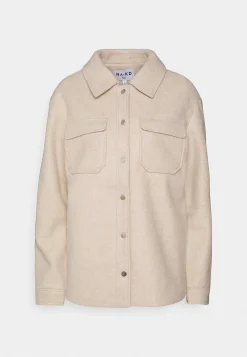 Press Button Overshirt - Manteau Court|NA-KD Cheap