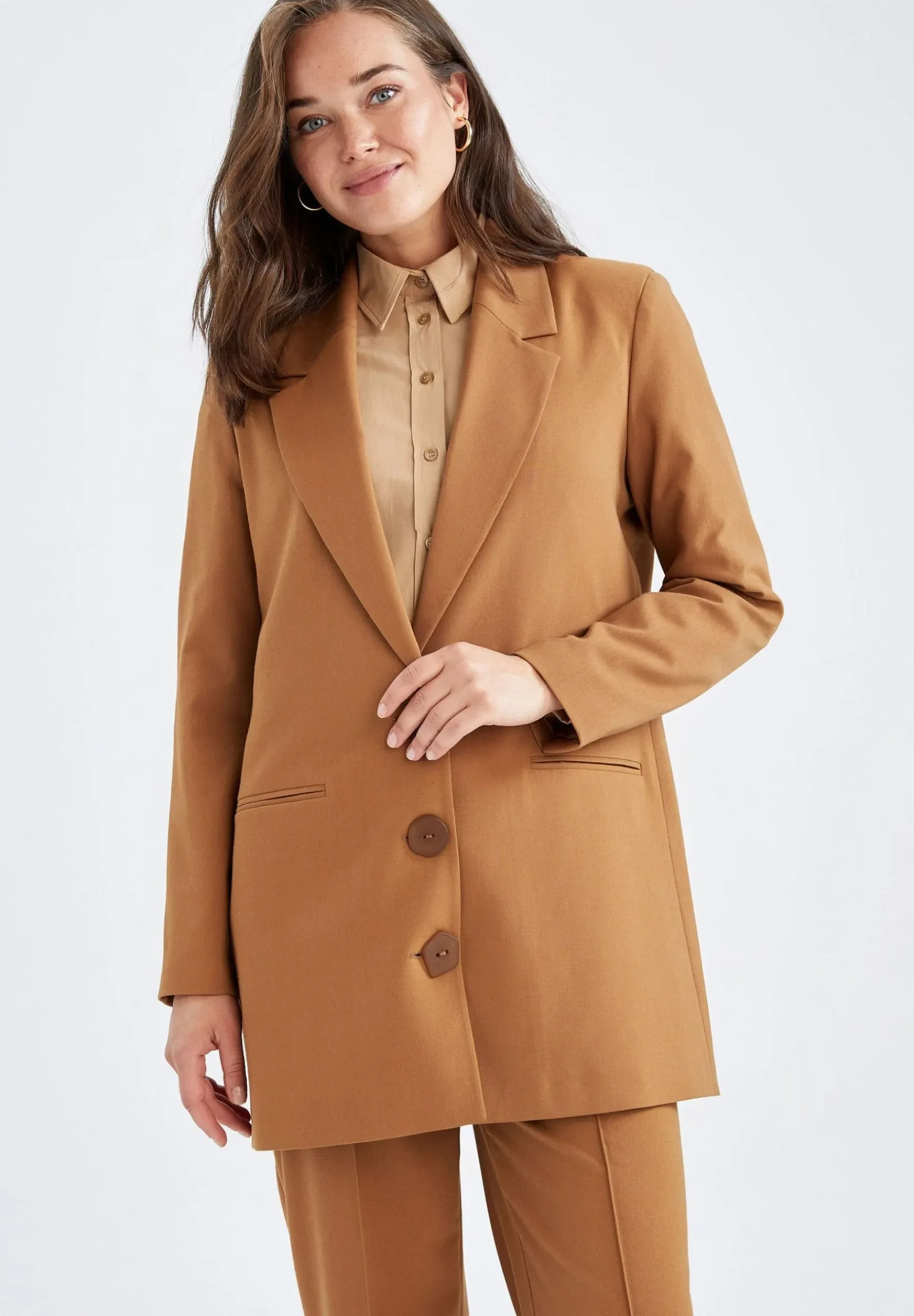 Regular Fit - Manteau Court|DeFacto Fashion