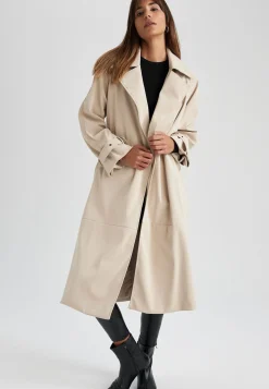 Regular Fit - Trench|DeFacto Discount